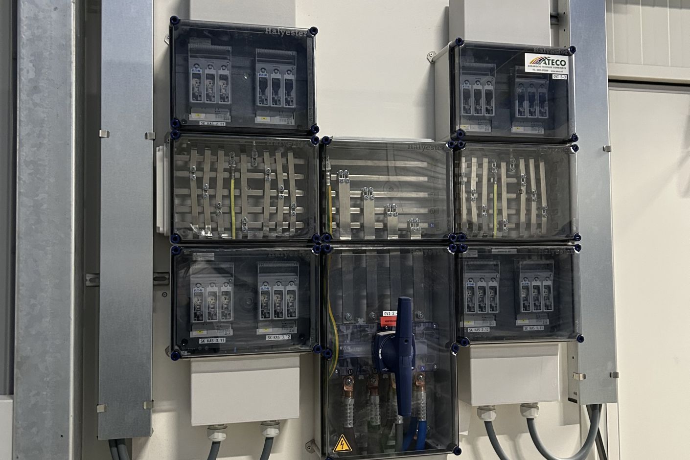 Luchtbehandeling kasinstallatie