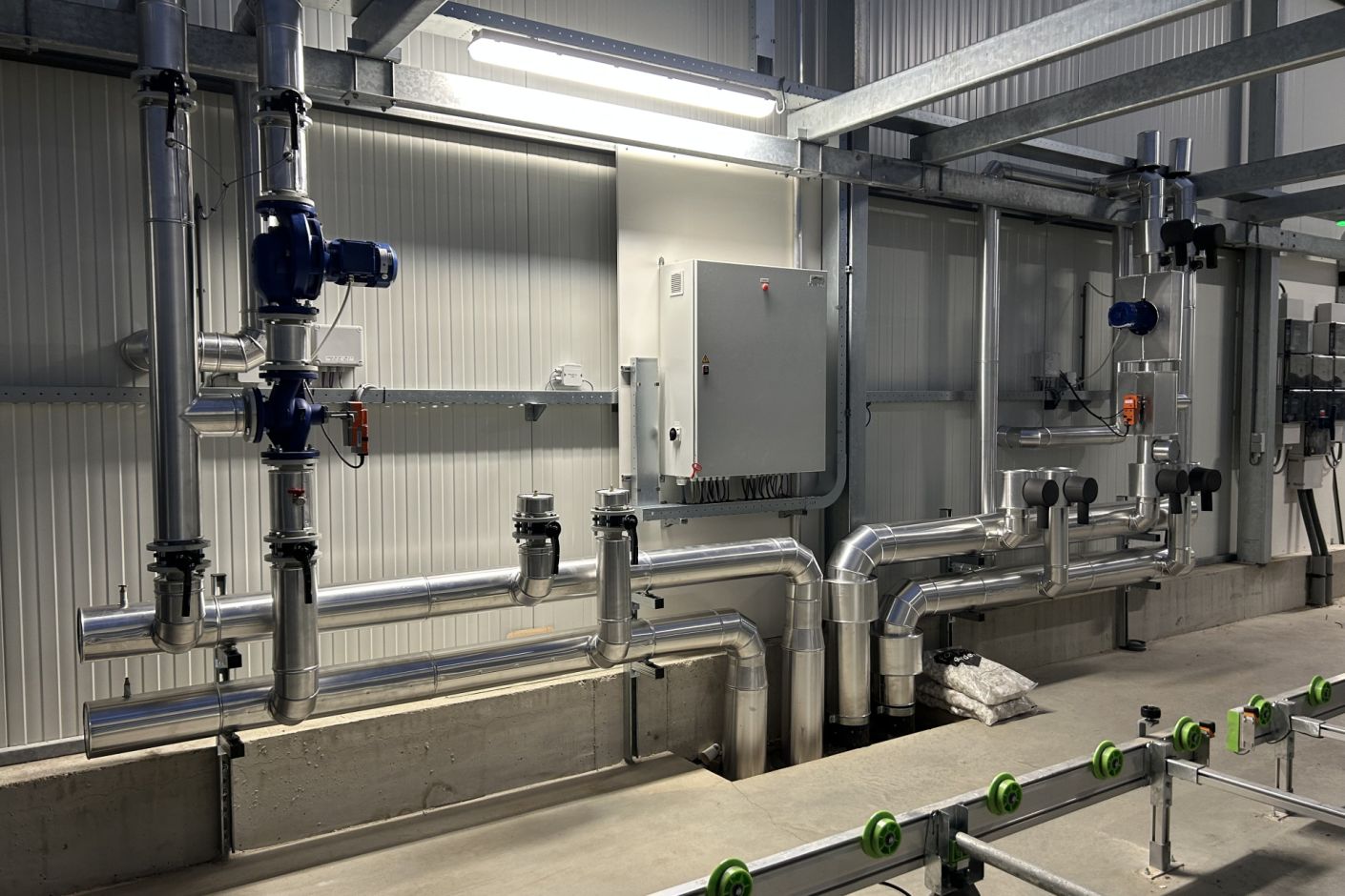 Luchtbehandeling kasinstallatie