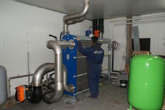 Dirk-Jan Visser bouw energiecentrale