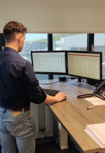 Werkvoorbereider verwarming
