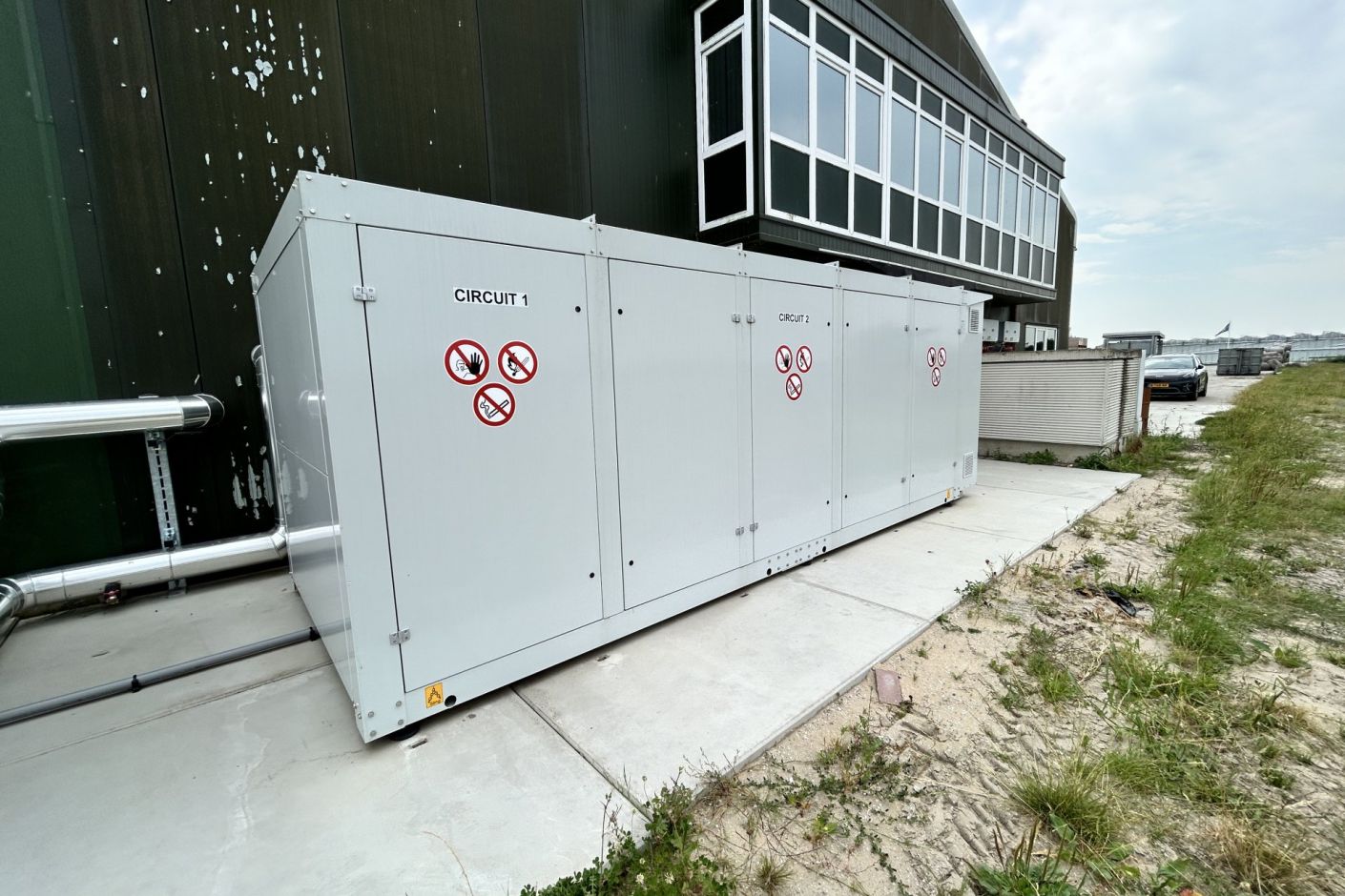 Hoge temperatuur warmtepomp