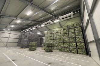 Koelcellen koolbewaring